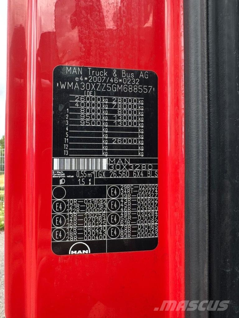 MAN TGX 26.560 6x4 Sattelzugmaschinen