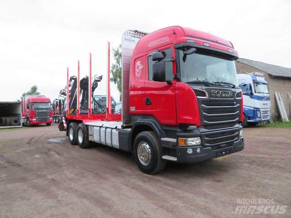 Scania R 450 Holztransporter