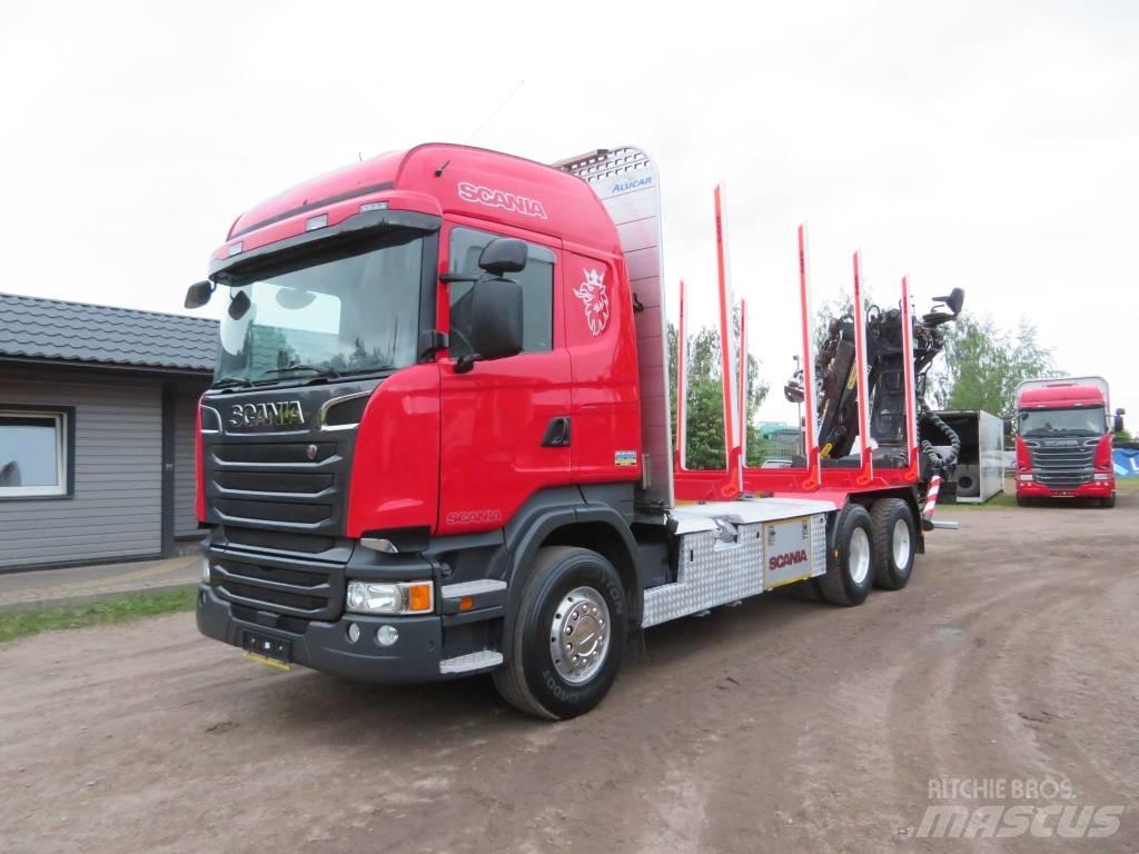 Scania R 450 Holztransporter