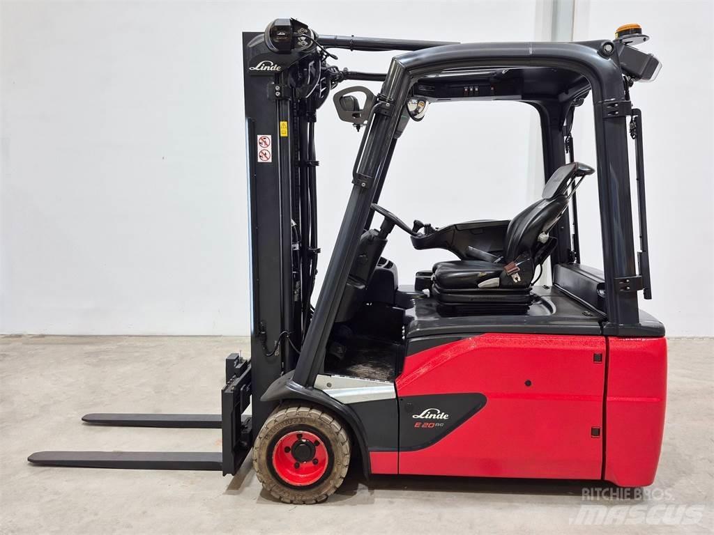 Linde E20L 02 386 Elektrostapler
