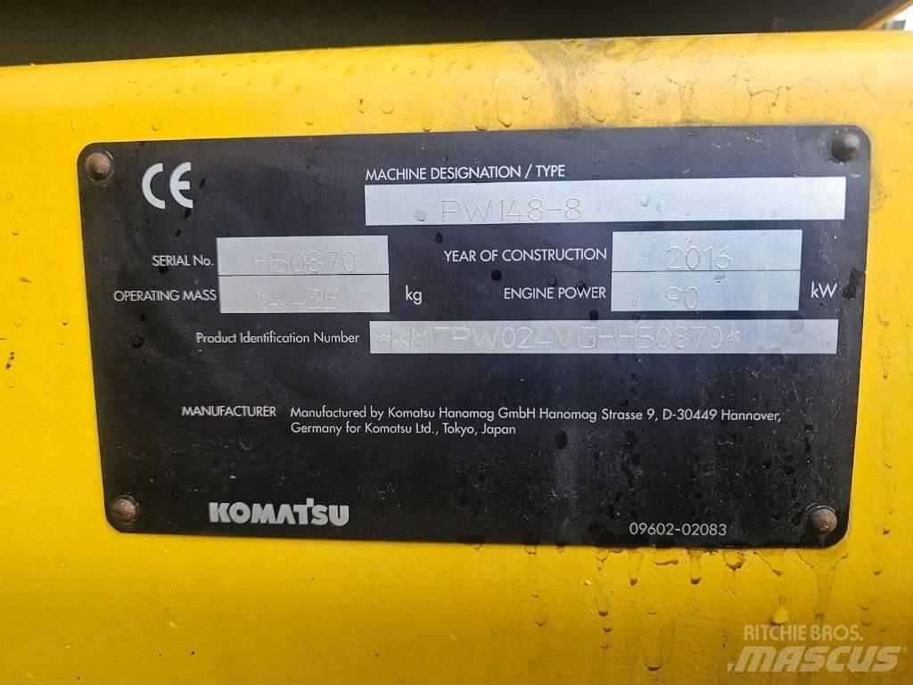 Komatsu PW148-8 Mobilbagger