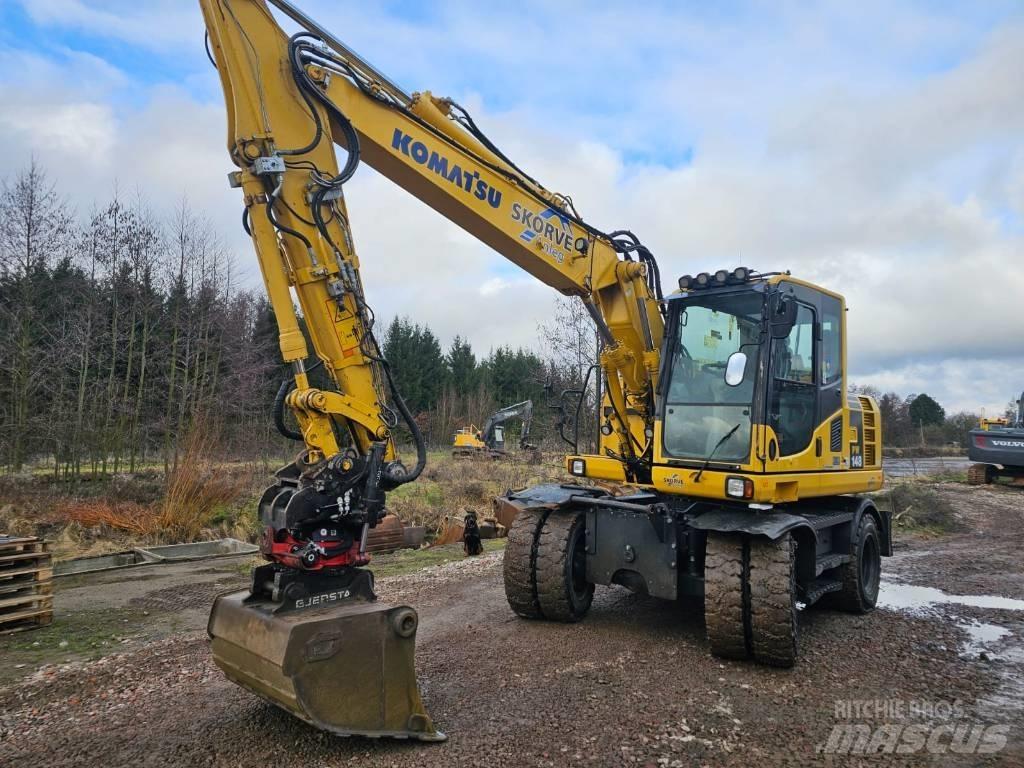 Komatsu PW148-8 Mobilbagger