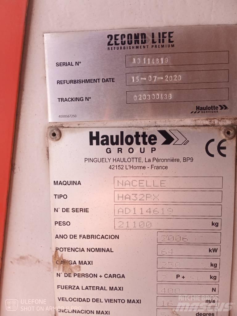 Haulotte HA 32 PX Gelenkteleskoparbeitsbühnen