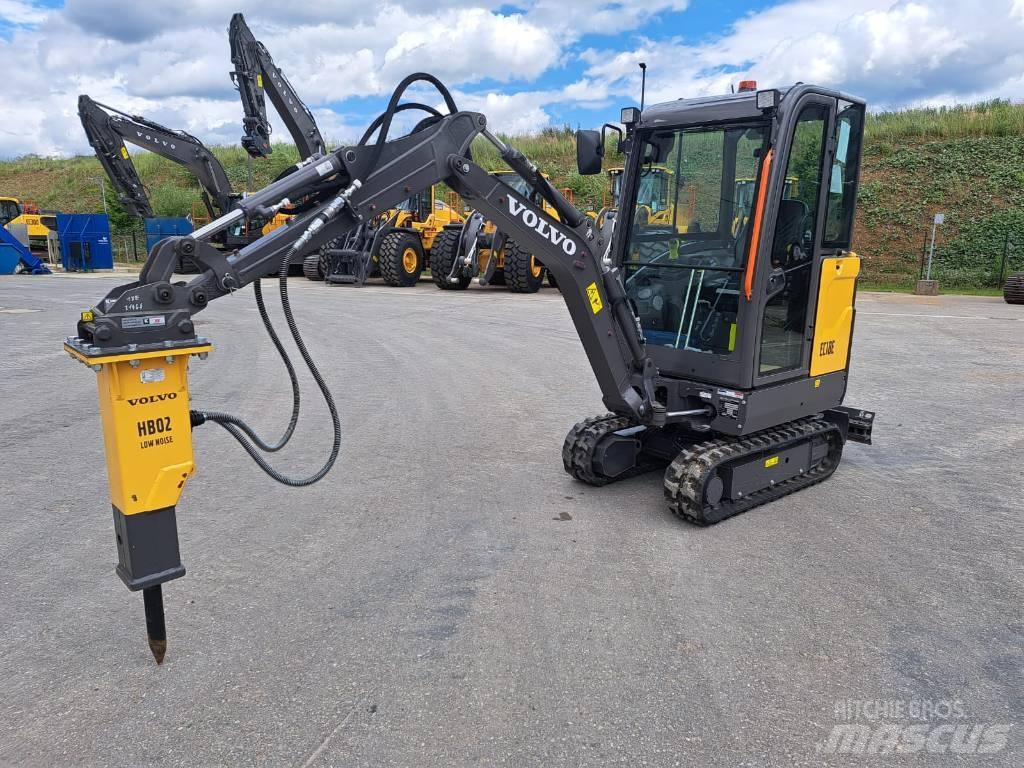 Volk EC 18 E Minibagger < 7t