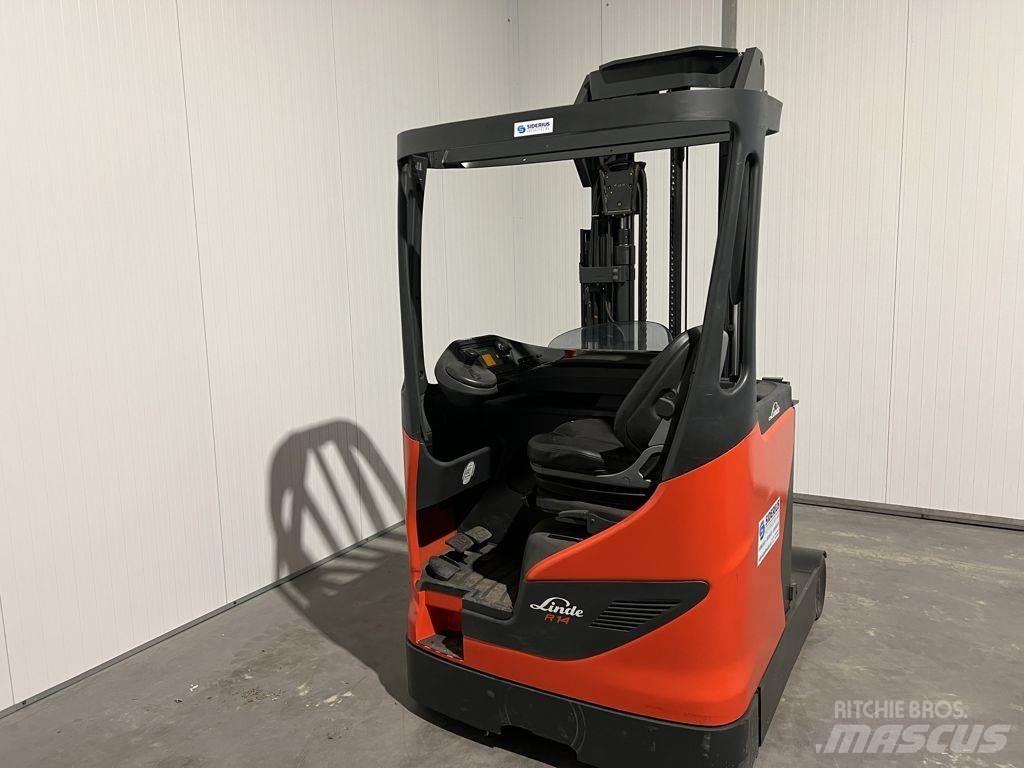 Linde R14 Schubmaststapler