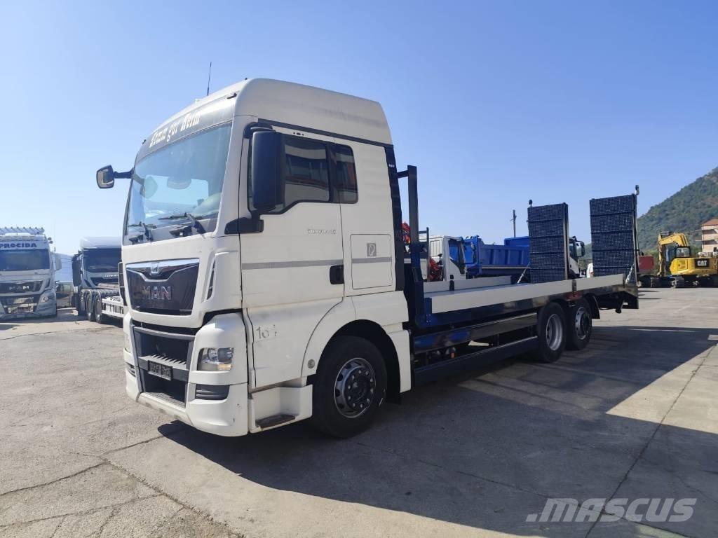 MAN TGX 26.440 Pritschenwagen mit Seilwinde