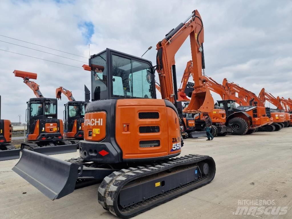Hitachi ZX55U-6 Minibagger < 7t