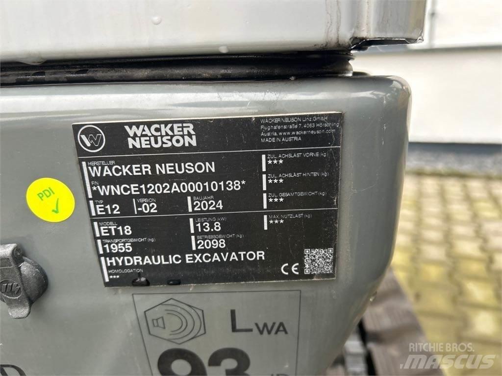 Wacker Neuson ET18 Raupenbagger