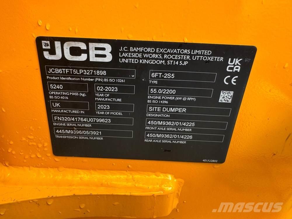 JCB 6T-2FT Minidumper