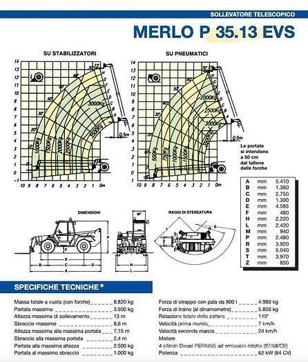 Merlo P35.13EVS Teleskoplader