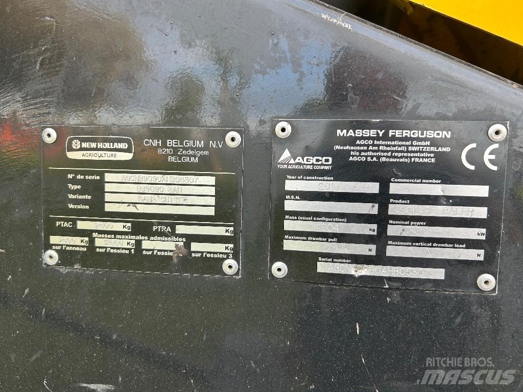 New Holland BB 9090 Quaderpressen