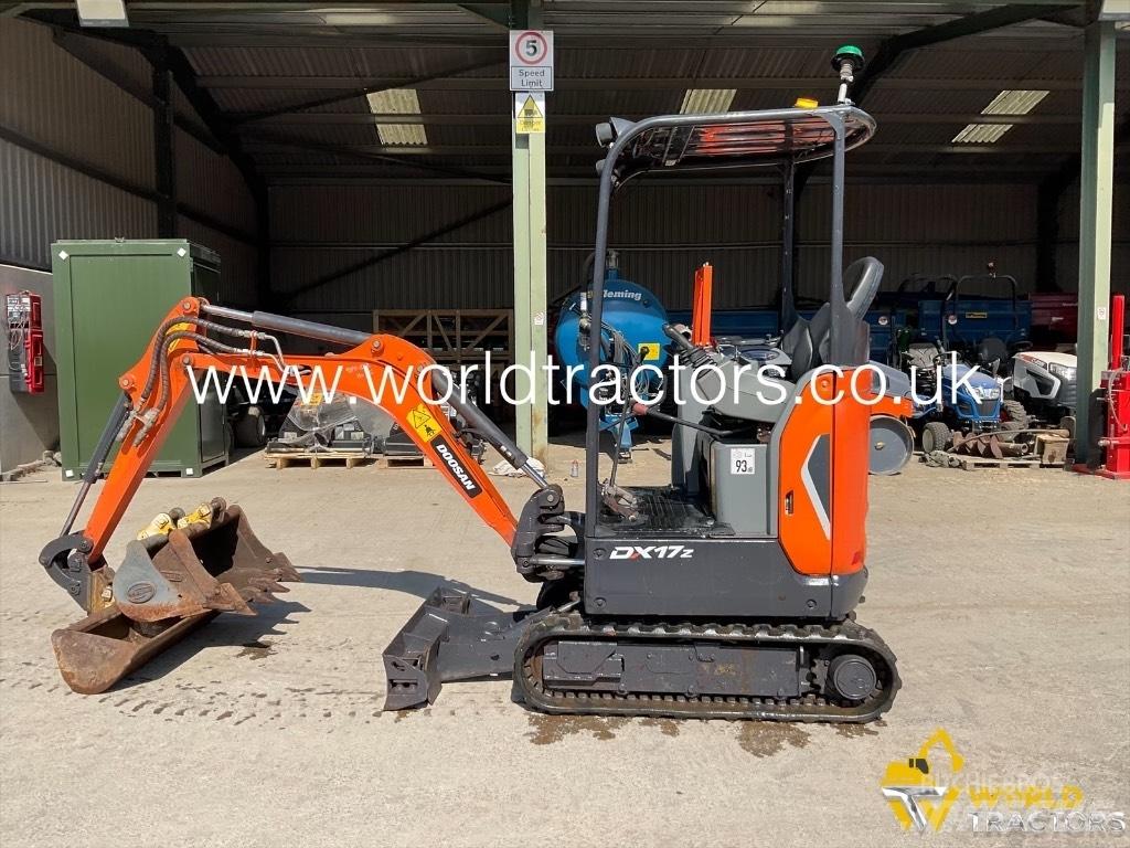 Doosan DX 17 Minibagger < 7t