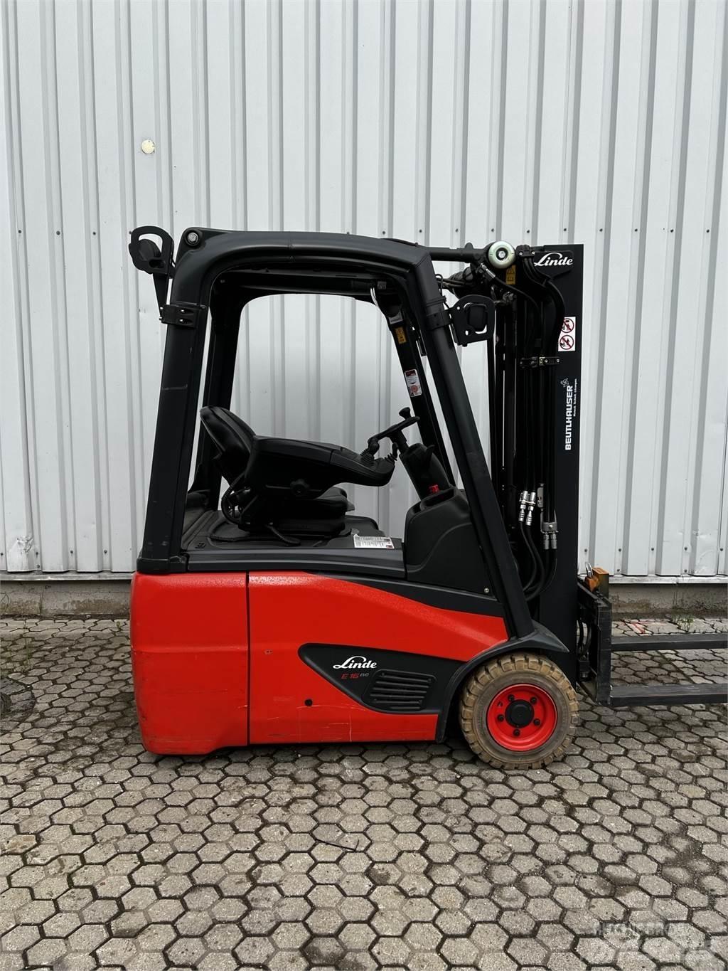 Linde E16C Elektrostapler