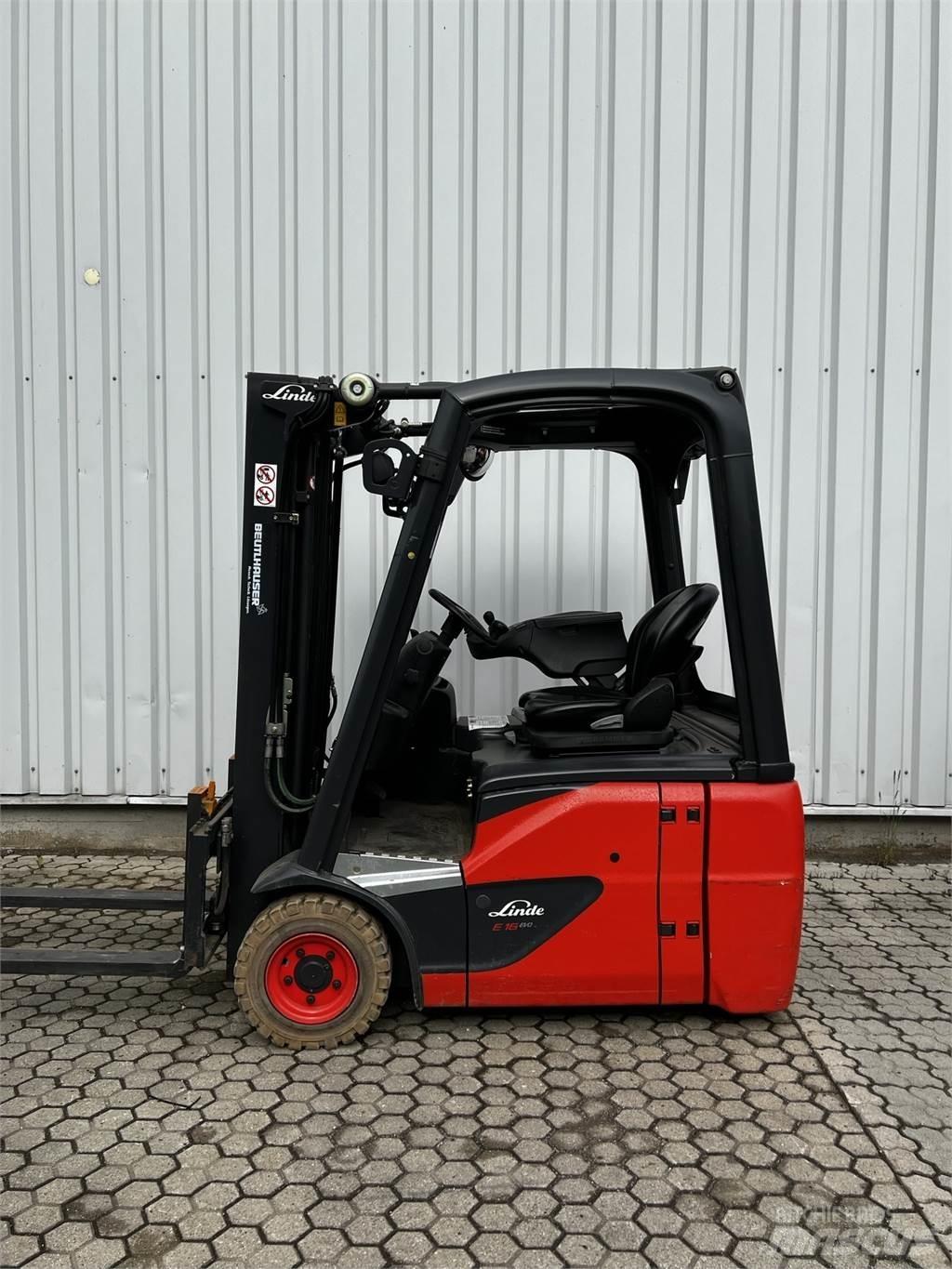 Linde E16C Elektrostapler