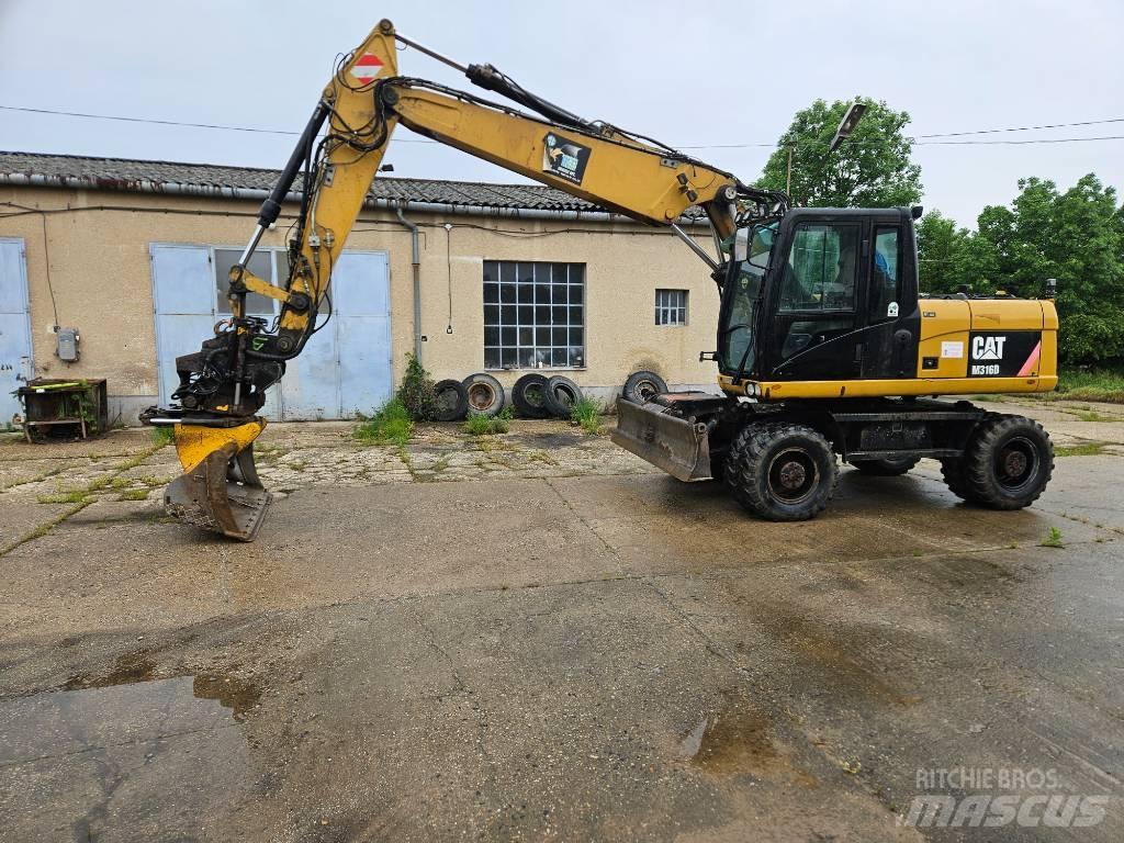 CAT M 316 D Mobilbagger