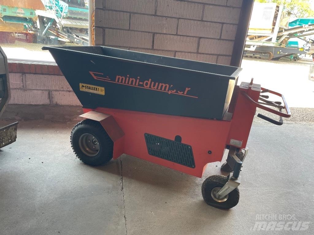 RCD 1100E motorbør Minidumper