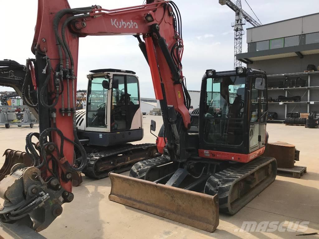 Kubota KX 080-4 Midibagger  7t - 12t