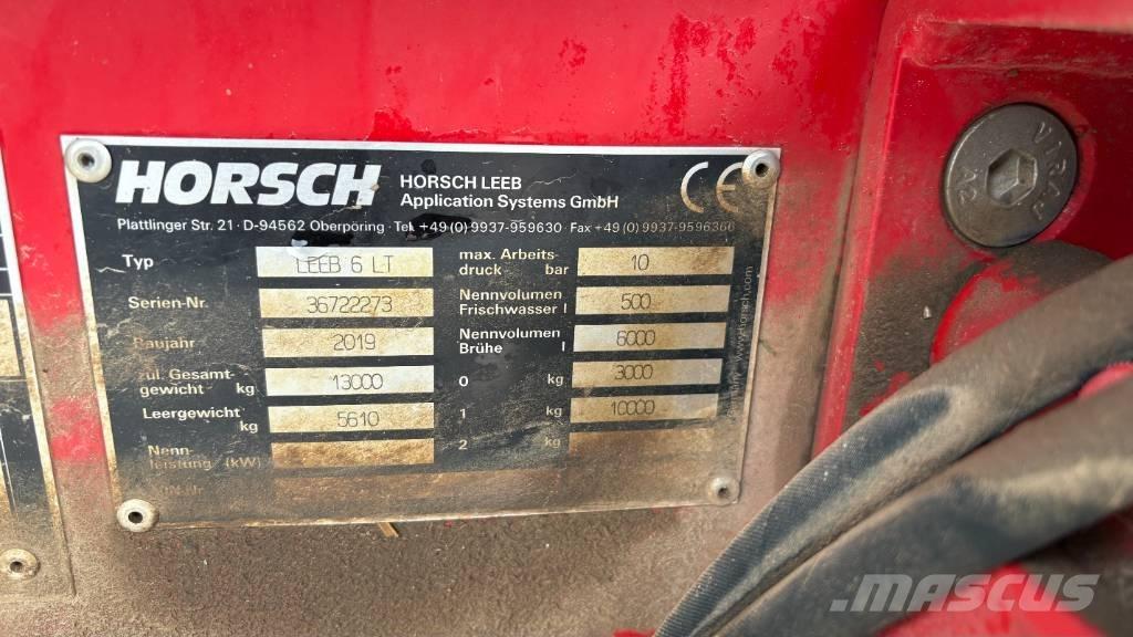 Horsch Leeb 6 LT Anhängespritzen