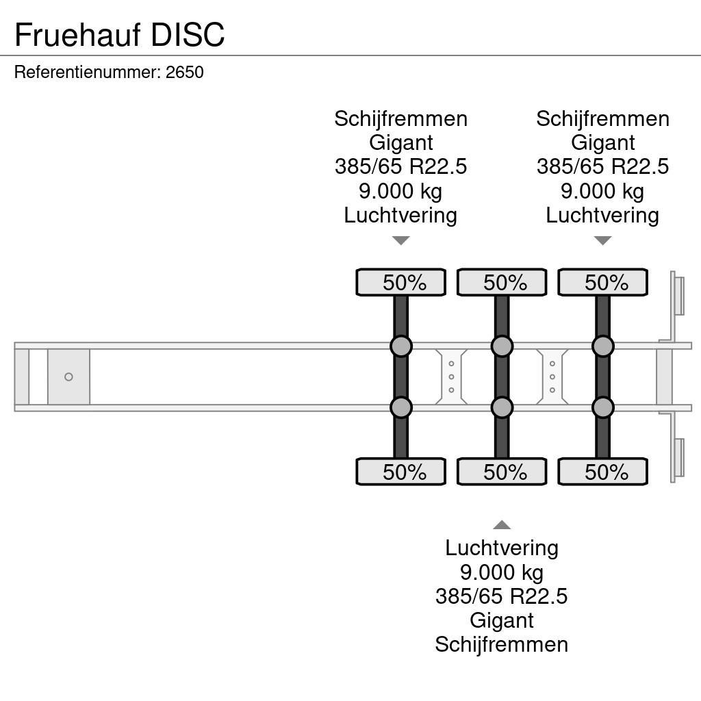 Fruehauf DISC Curtainsiderauflieger