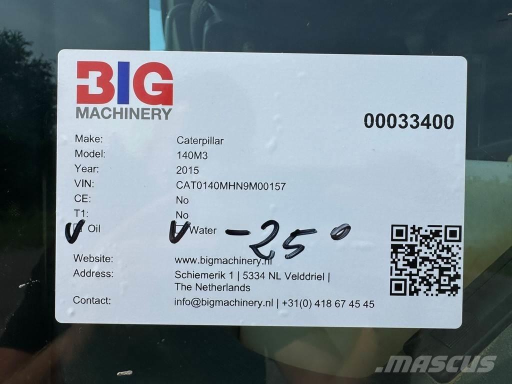CAT 140M3 Grader