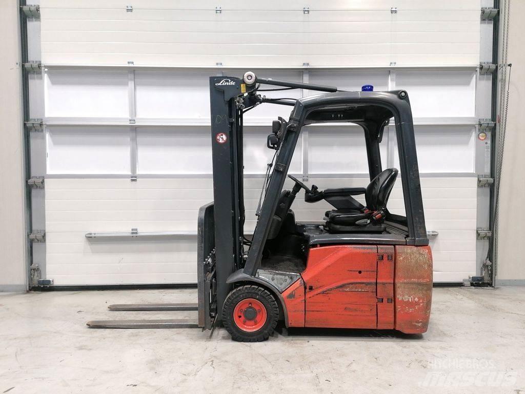 Linde E16C-01 Elektrostapler