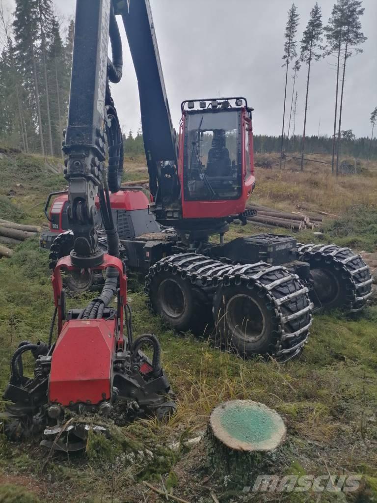 Komatsu 931 Harvester