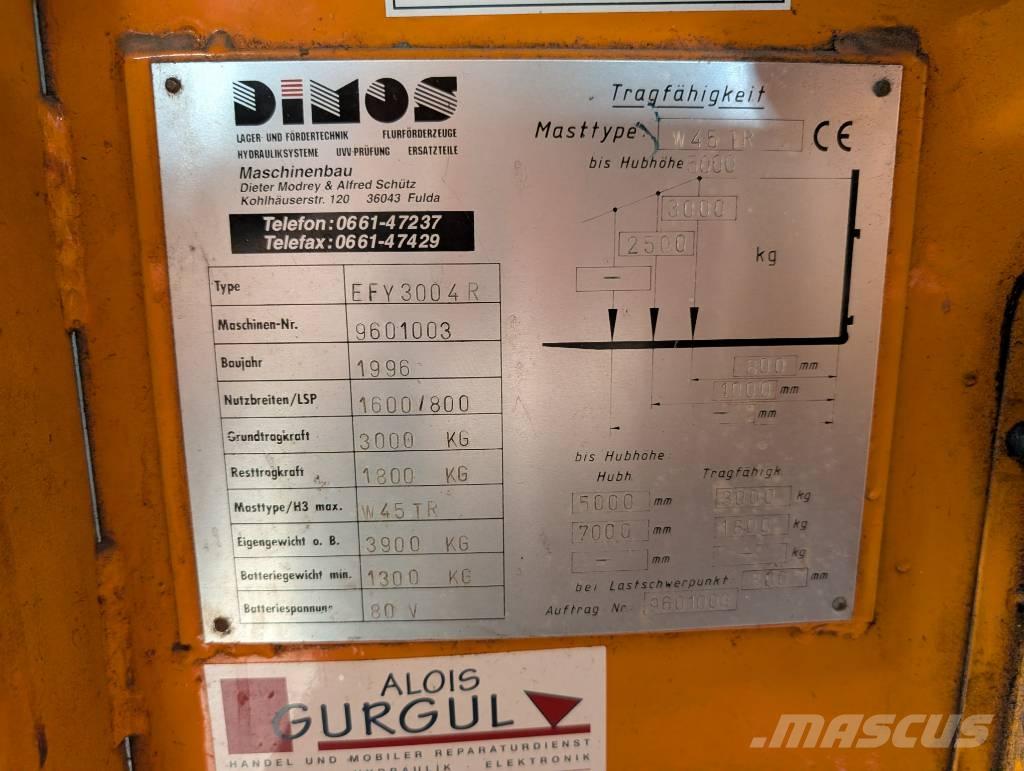 Dimos EFY3004-R Elektrostapler