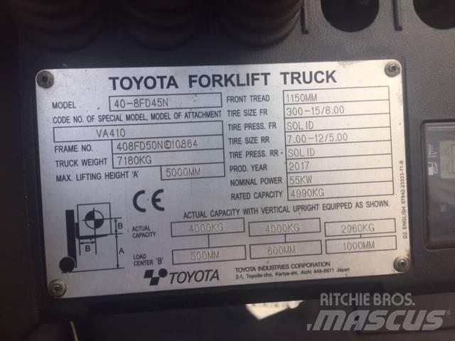 Toyota 40-8FD45N Dieselstapler