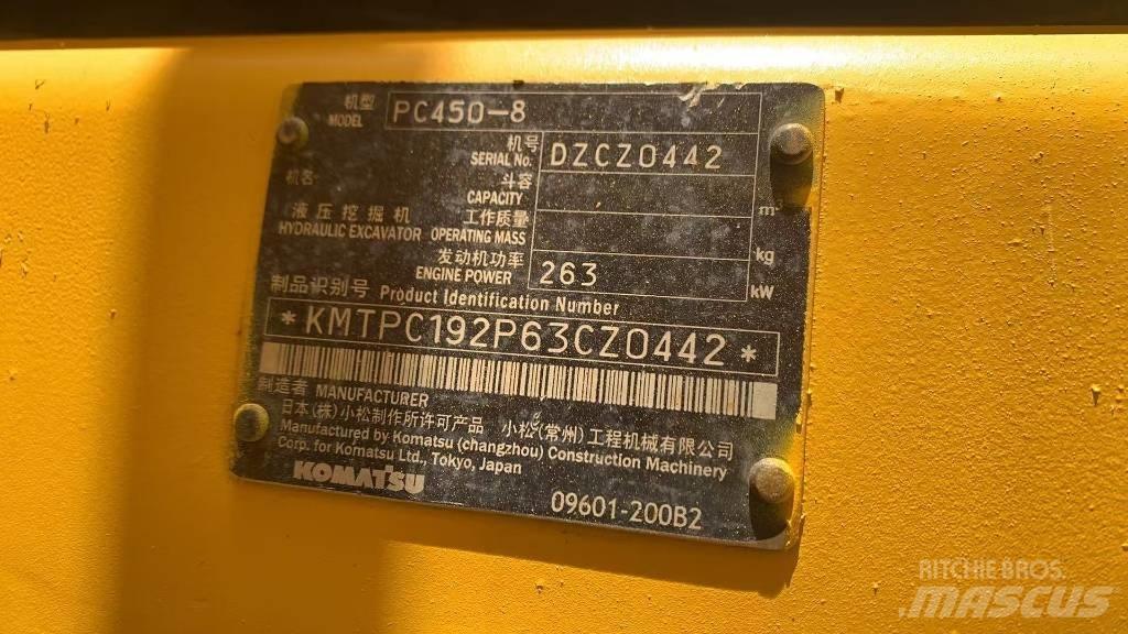 Komatsu PC450 Raupenbagger