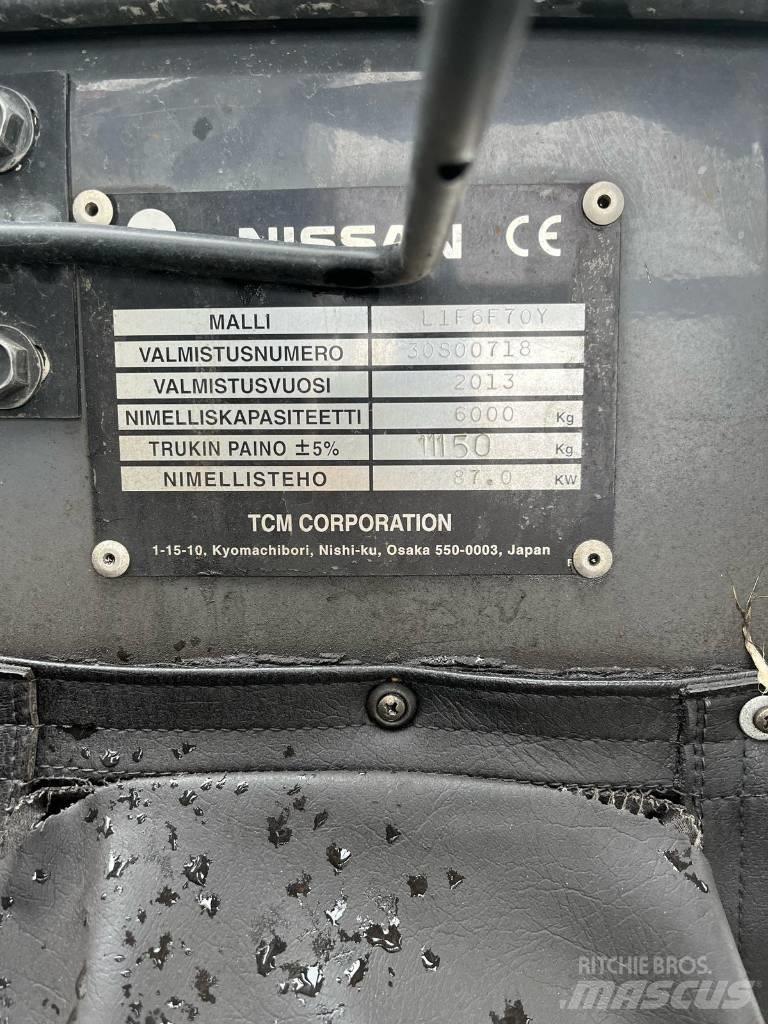 Nissan L1 F6 F70 Y Dieselstapler