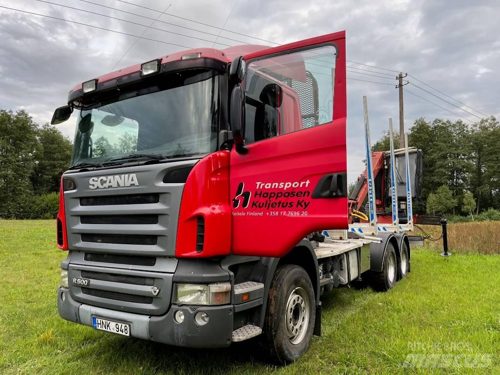 Scania R 500 Holztransporter