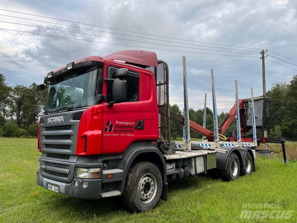 Scania R 500 Holztransporter