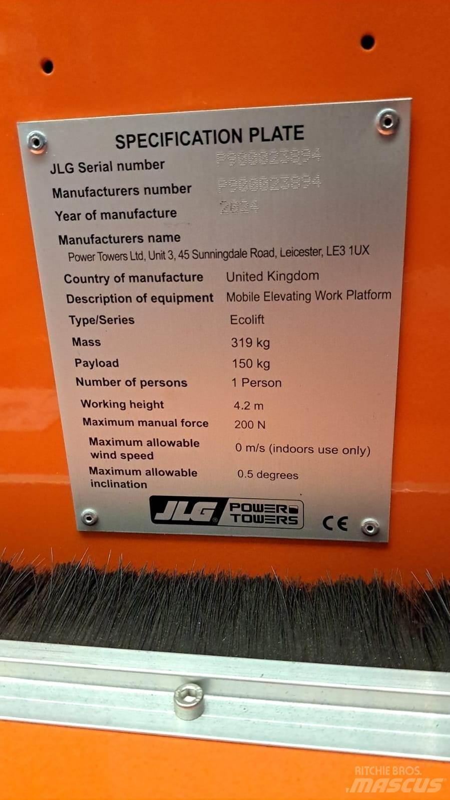 JLG Ecolift2.2 Andere Arbeitsbühnen