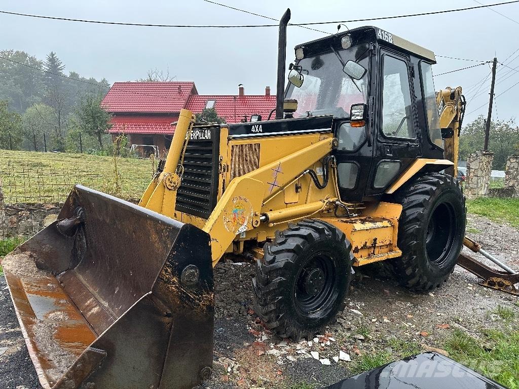 CAT 416B Baggerlader