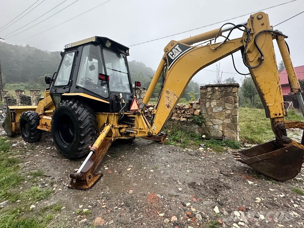 CAT 416B Baggerlader