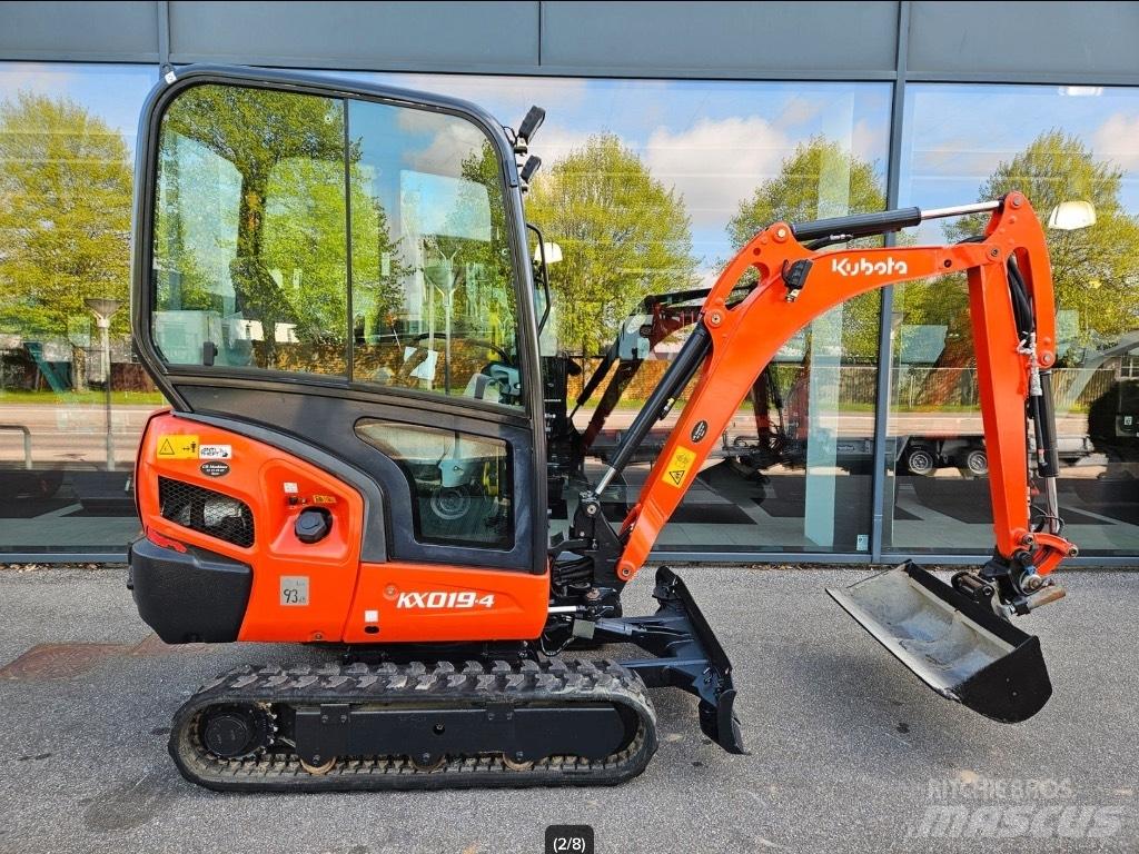 Kubota KX 019-4 Minibagger < 7t