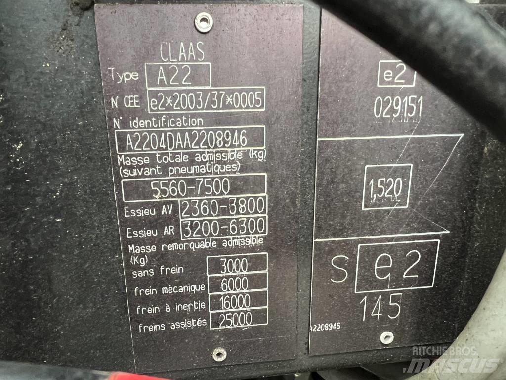 CLAAS Axos 310 Traktoren