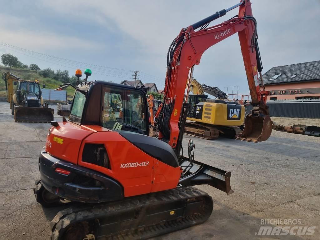 Kubota KX 80-4 Midibagger  7t - 12t
