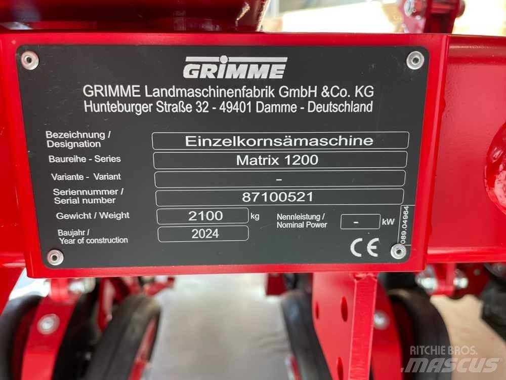 Grimme MATRIX 1200 Sonstige Landmaschinen