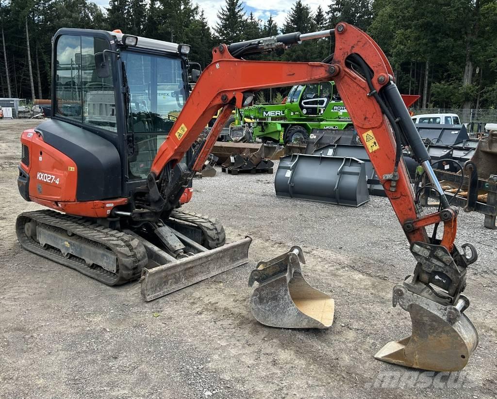 Kubota KX 027 Minibagger < 7t