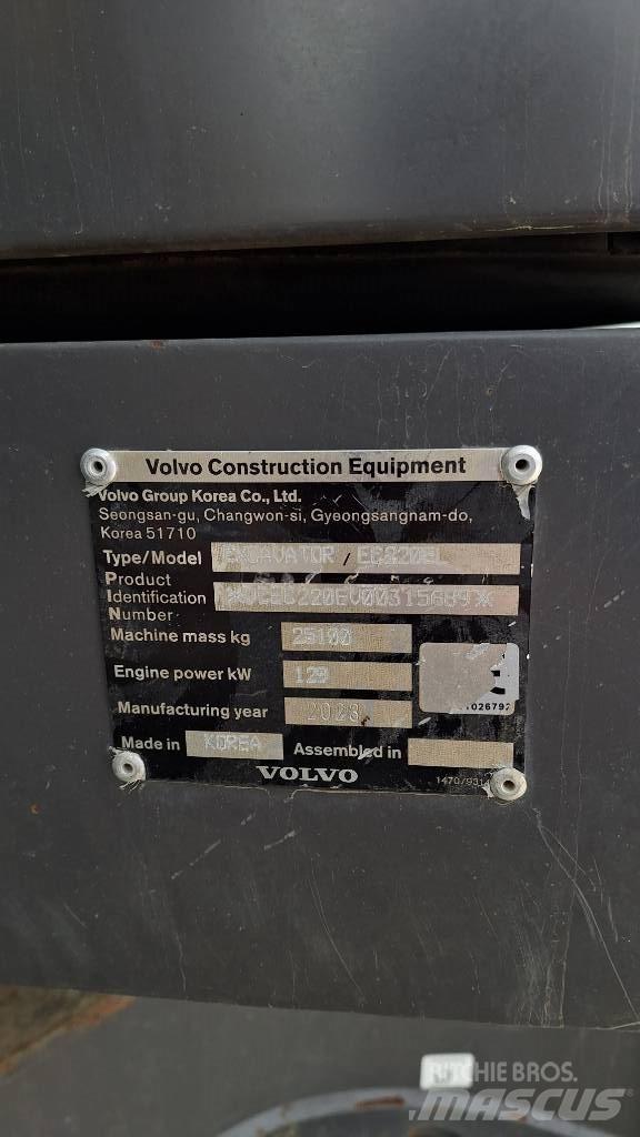 Volvo EC220E Raupenbagger