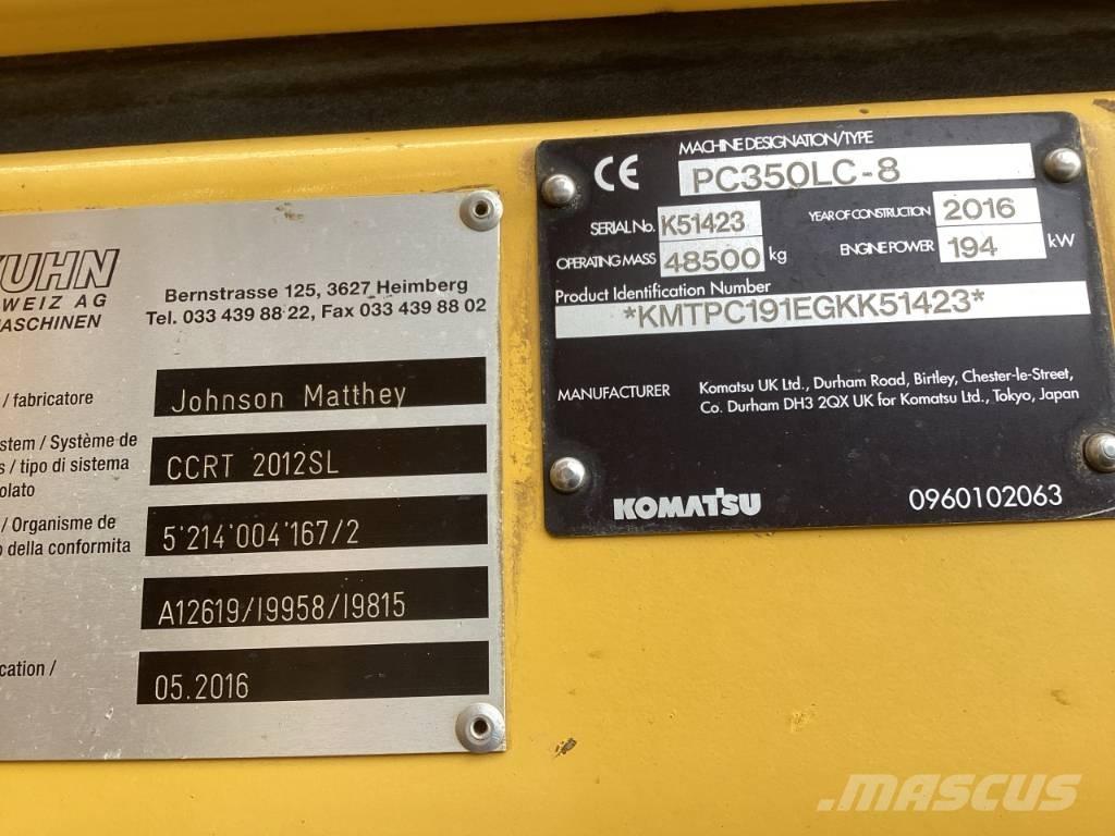 Komatsu PC 350 LC-8 Abrissbagger