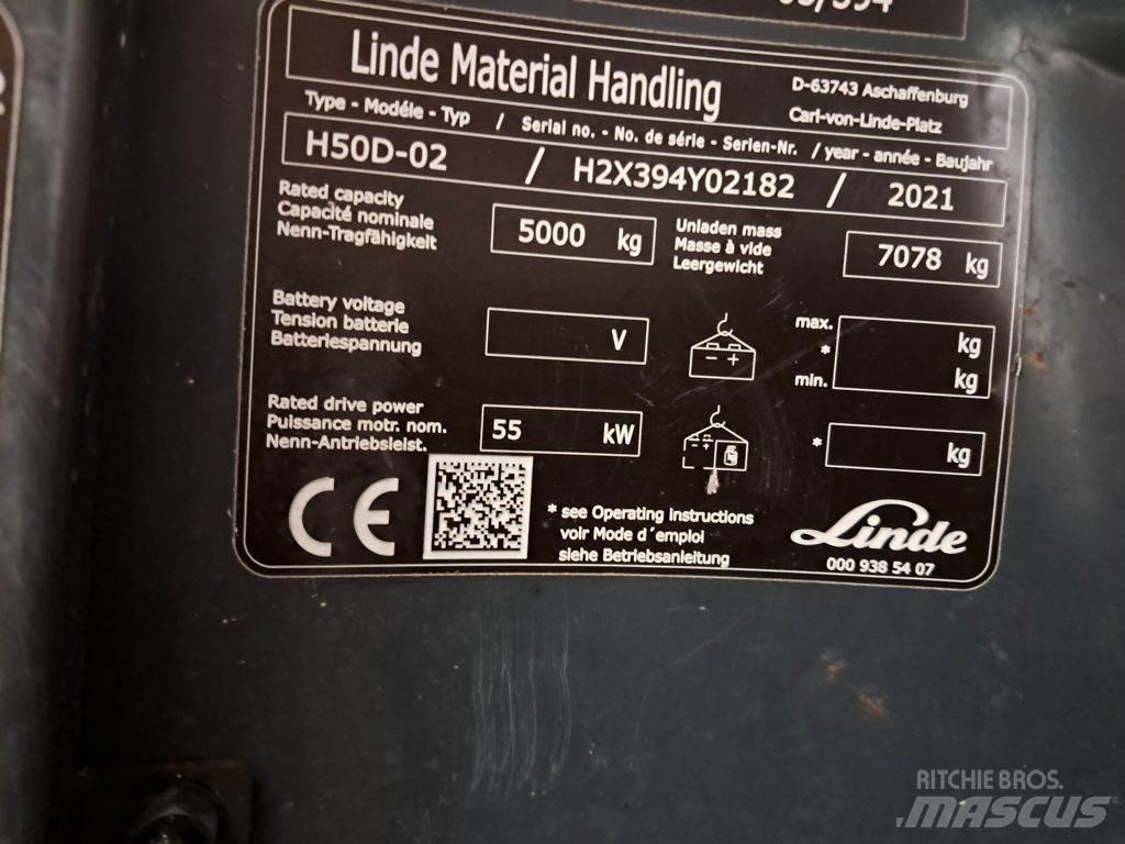 Linde H50D-02 Dieselstapler