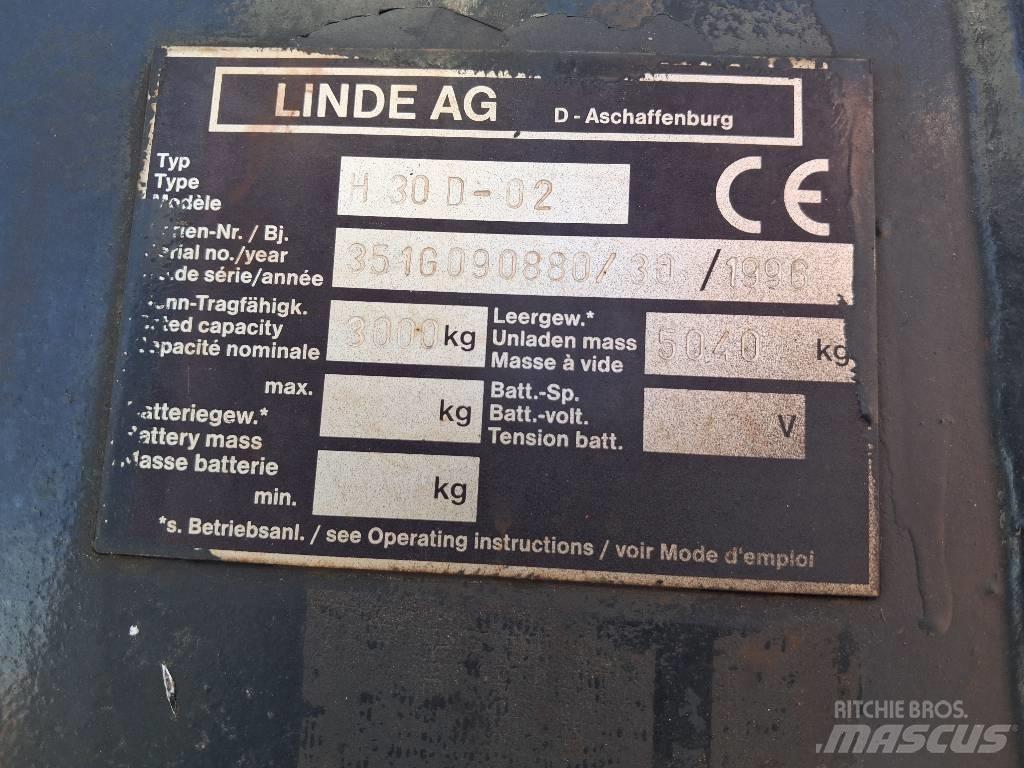 Linde H 30 D Dieselstapler
