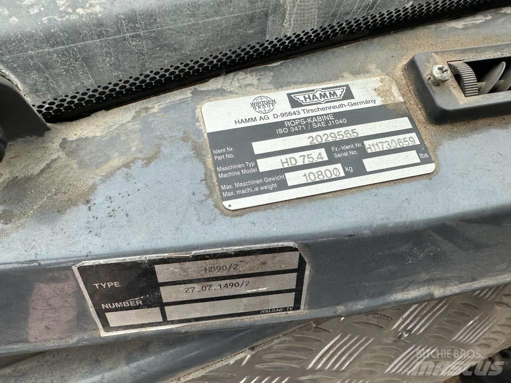Hamm HD 75.4 Tandemwalzen
