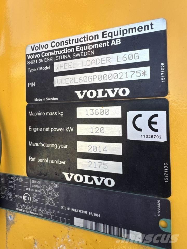 Volvo L60G Radlader