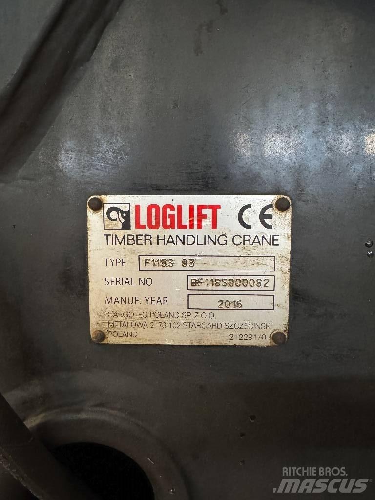 Loglift 118 S T Holzkrane