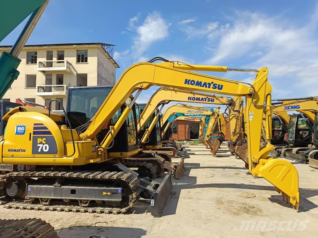 Komatsu PC 70 Midibagger  7t - 12t