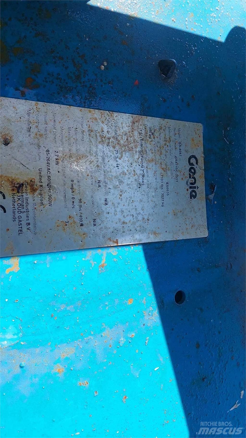 Genie GS4047 Scheren-Arbeitsbühnen