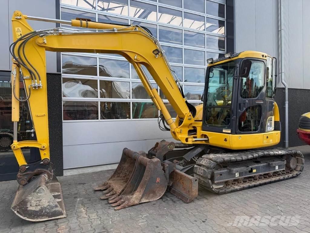 Komatsu PC80MR-3 Midibagger  7t - 12t